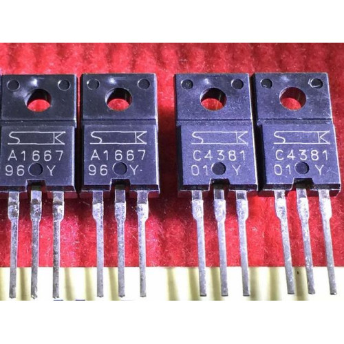 2SA1667 2SC4381 A1667 C4381 2PAIR/LOT 2SA1667 2SC4381 A1667 C4381 2PAIR/LOT