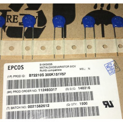 EPCOS varistor B72210S300K151V57 S10K30G5 S10K30 10pcs/lot EPCOS varistor B72210S300K151V57 S10K30G5 S10K30 10pcs/lot
