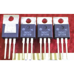 MC7824CT 7824CT 7824 Motorola TO-220 5PCS/LOT
