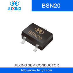 Juxing 0.1A 50V Bsn20 N-Channel Enhancement Mode Mosfet with Sot-23 Juxing 0.1A 50V Bsn20 N-Channel Enhancement Mode Mosfet with Sot-23