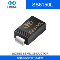 Juxing Ss5150L 150V5a Ifsm110A Vf0.85 Surface Mount Low Vf Schottky Rectifier Diode with SMA Juxing Ss5150L 150V5a Ifsm110A Vf0.85 Surface Mount Low Vf Schottky Rectifier Diode with SMA
