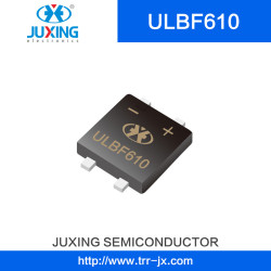 Juxing Ulbf610 Vrrm1000V Vrms700V Ifsm200A Vf1a Surface Mount Bridge Rectifier with Ulbf Case Juxing Ulbf610 Vrrm1000V Vrms700V Ifsm200A Vf1a Surface Mount Bridge Rectifier with Ulbf Case